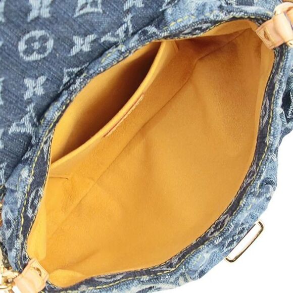 Louis Vuitton Mini Pleaty Leil Monogram Denim Shoulder Bag - Picture 6 of 12